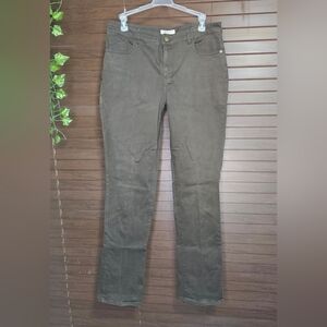 Coldwater Creek Natural Fit High-rise Straight Leg Women's Brown Jeans Size 10